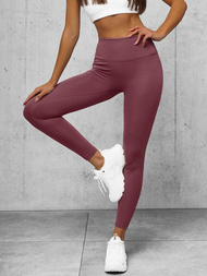 Legginsy damskie ciemno-różowe OZONEE O/K9-JZ