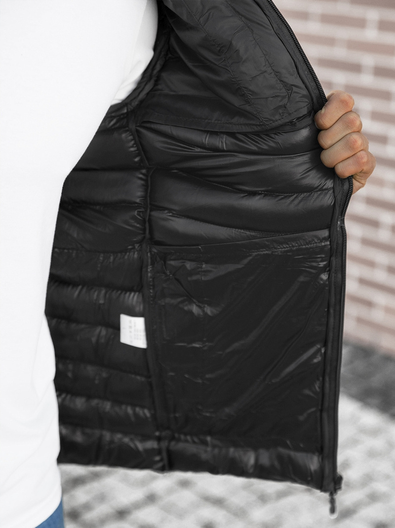 Куртка чоловіча Чорна OZONEE JS/M13057/392Z