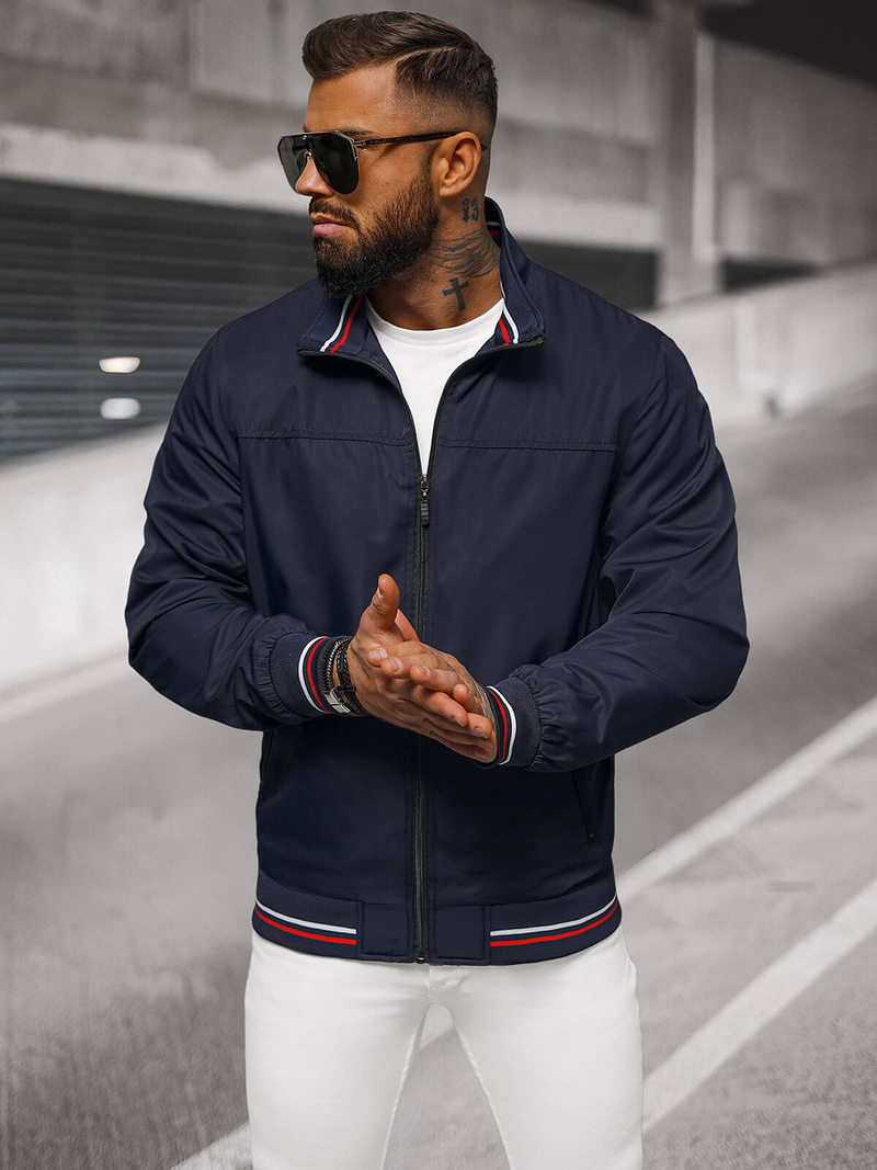 Kurtka męska granatowa OZONEE JS/5M3110/215Z