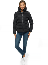 Куртка жіноча Чорна OZONEE JS/M23063/1