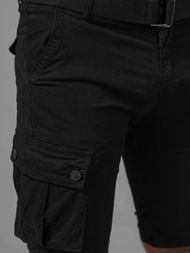 Шорти джинові чоловічі Чорнi OZONEE T/BB70012/1Z