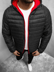 Куртка чоловіча Чорно-червона OZONEE JS/M13022/392