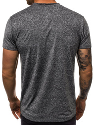 T-Shirt męski antracyt OZONEE JS/S01Z
