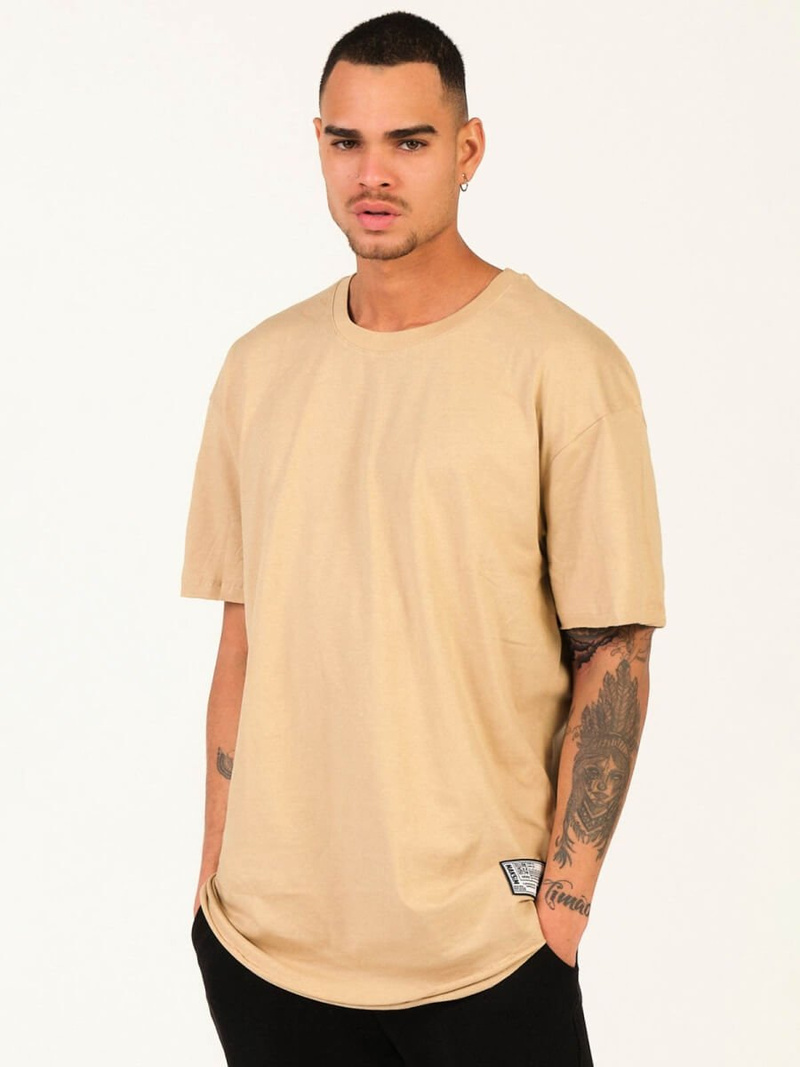 Футболка чоловіча Бежева OZONEE MR/21577