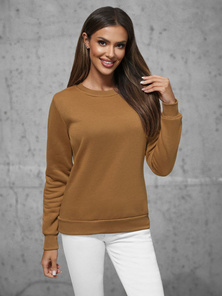 Bluza damska brązowa OZONEE JS/W01/157Z