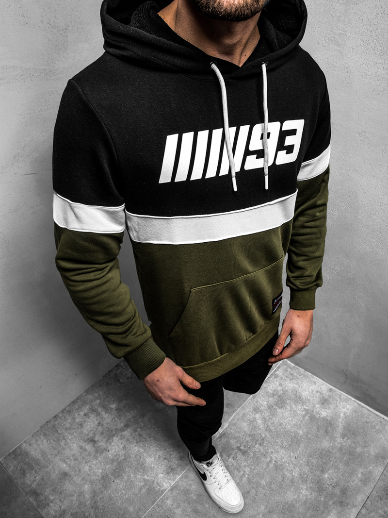 Bluza męska zielona OZONEE A/0963Z