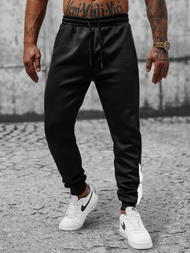 Штани Cпортивні Чоловічі Чорнi OZONEE JS/8K173