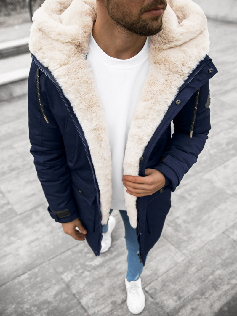 Куртка зимова чоловіча Темно-Синя OZONEE JS/22M120/4