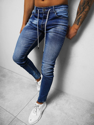 Spodnie jeansowe męskie niebieskie OZONEE NB/MP0021B
