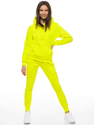 Спортивні штани жіночі Жовті-неон OZONEE JS/CK01/33