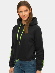 Жіноча Толстовка Чорна OZONEE JS/B26031