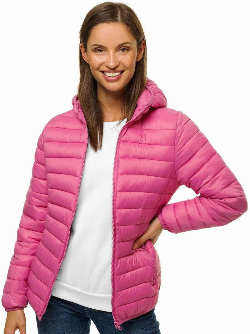 Куртка жіноча Яскраво-Рожева OZONEE JS/M23036/42