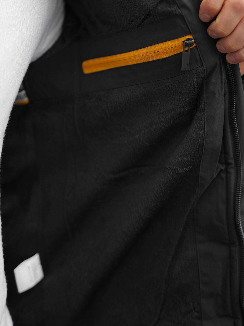 Куртка зимова чоловіча Чорна OZONEE JS/22M56/392