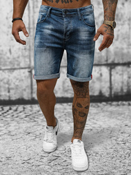 Spodenki męskie jeansowe niebieskie OZONEE NB/MP0260BS