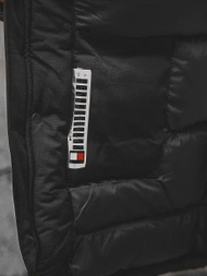 Kurtka zimowa męska czarna OZONEE JS/M717/392