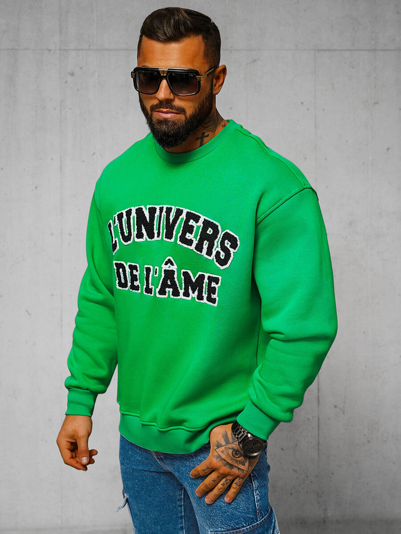 Толстовка Зелена OZONEE O/SWE23055