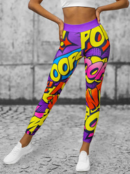 Legginsy damskie kolorowe OZONEE O/20937Z