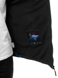 Куртка чоловіча Чорно-Синя OZONEE GE/12262