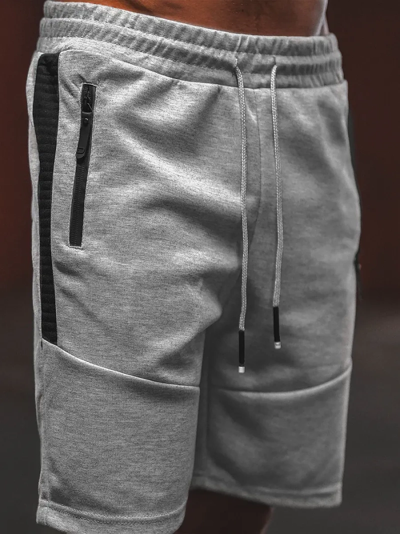 Spodenki dresowe męskie szare OZONEE O/WW20013/2