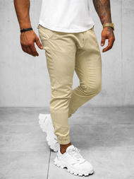 Штани чоловічі джоггери Бежевi OZONEE O/399