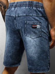 Spodenki męskie jeansowe niebieskie OZONEE JS/KK1075Z