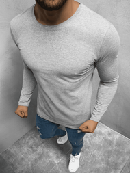 Longsleeve męski szary OZONEE O/1209Z