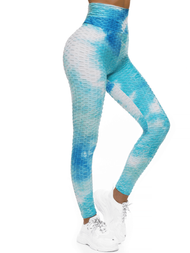 Legginsy damskie błękitne OZONEE JS/YW88030