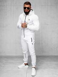 Спортивний костюм чоловічій білий OZONEE O/LN11675