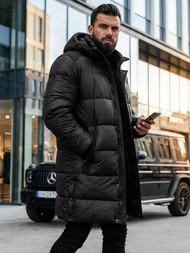 Kurtka męska zimowa czarna OZONEE O/M800Z