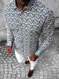 Koszula męska kolorowa OZONEE O/2722Z