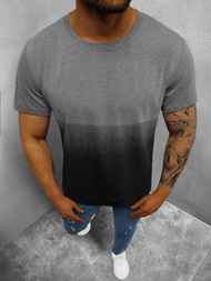 T-Shirt męski grafitowy OZONEE JS/8T93/5