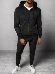 Спортивний костюм чоловічій Чорний OZONEE O/12128