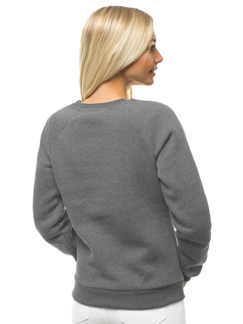 Bluza damska ciemno-szara OZONEE O/12103