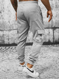 Spodnie dresowe męskie szare OZONEE JS/8K1130/2