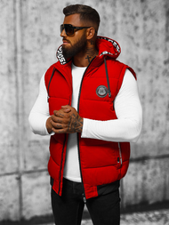 Безрукавка чоловіча червона OZONEE JS/84M3028/275