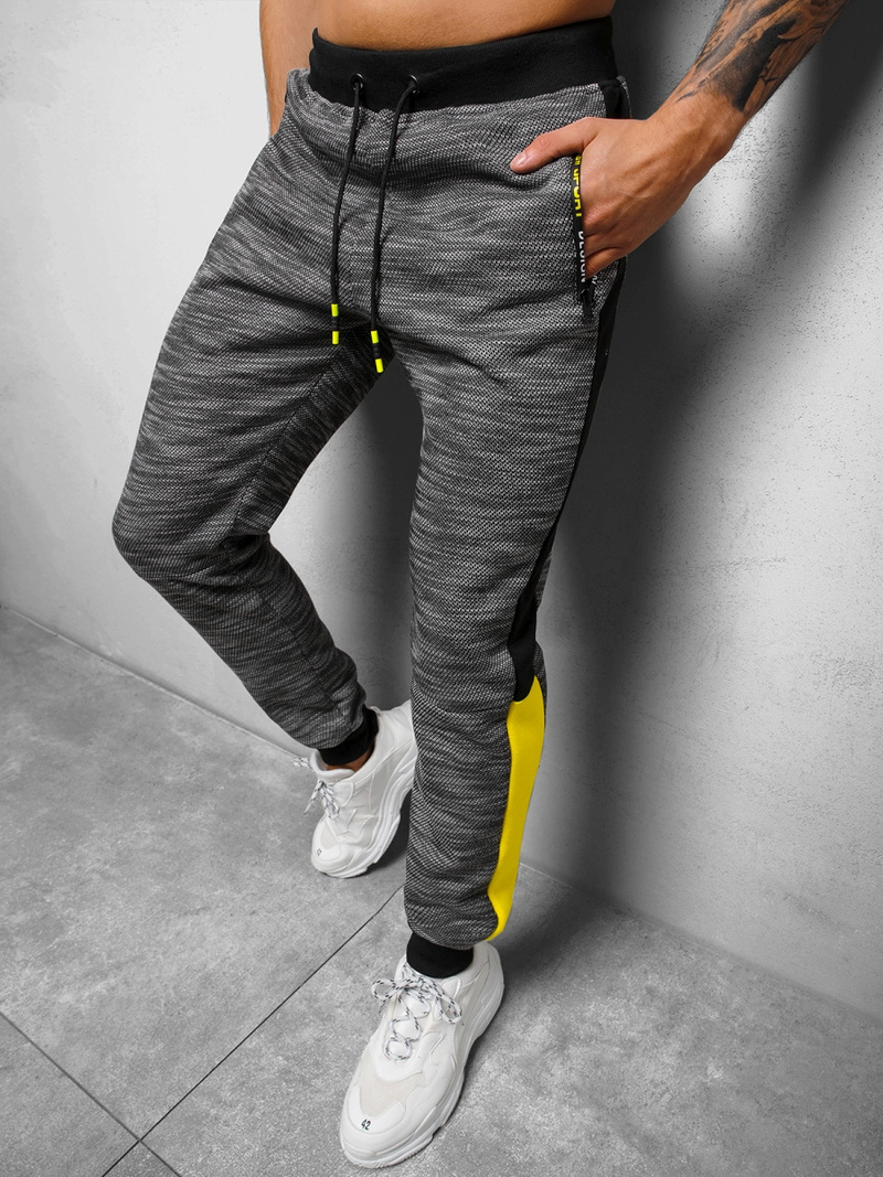 Штани спортивні чоловічі Графітові OZONEE JS/K60018Z