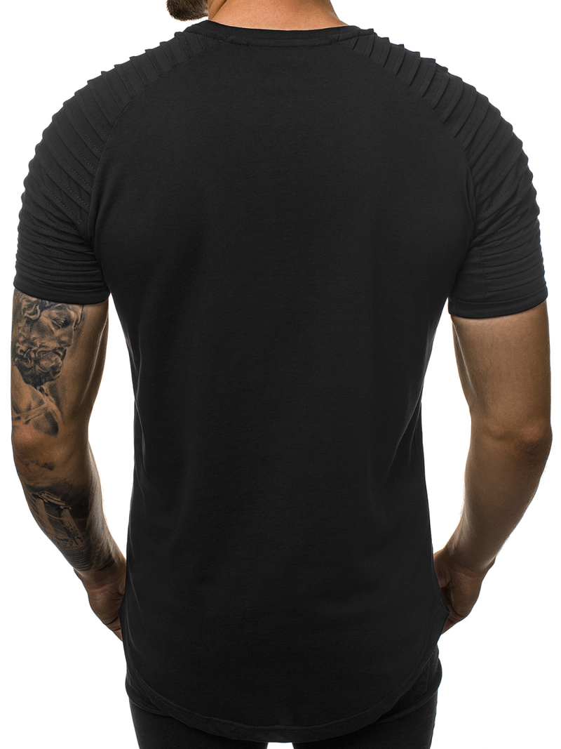 Футболка чоловіча Чорна OZONEE O/1256/20