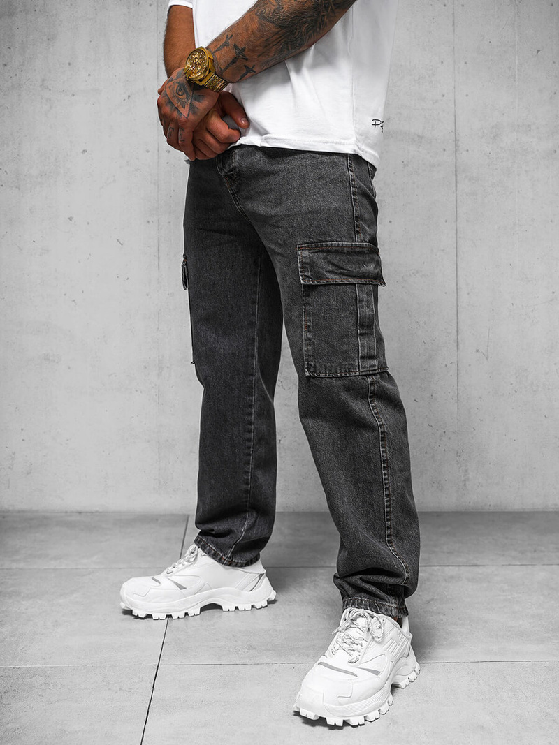 Чоловічі штани Графітові OZONEE DO/4001