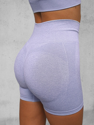 Komplet sportowy dwuczęściowy damski jasno-fioletowy OZONEE O/SY2323