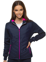 Куртка жіноча Темно-Синя OZONEE JS/KSW4011