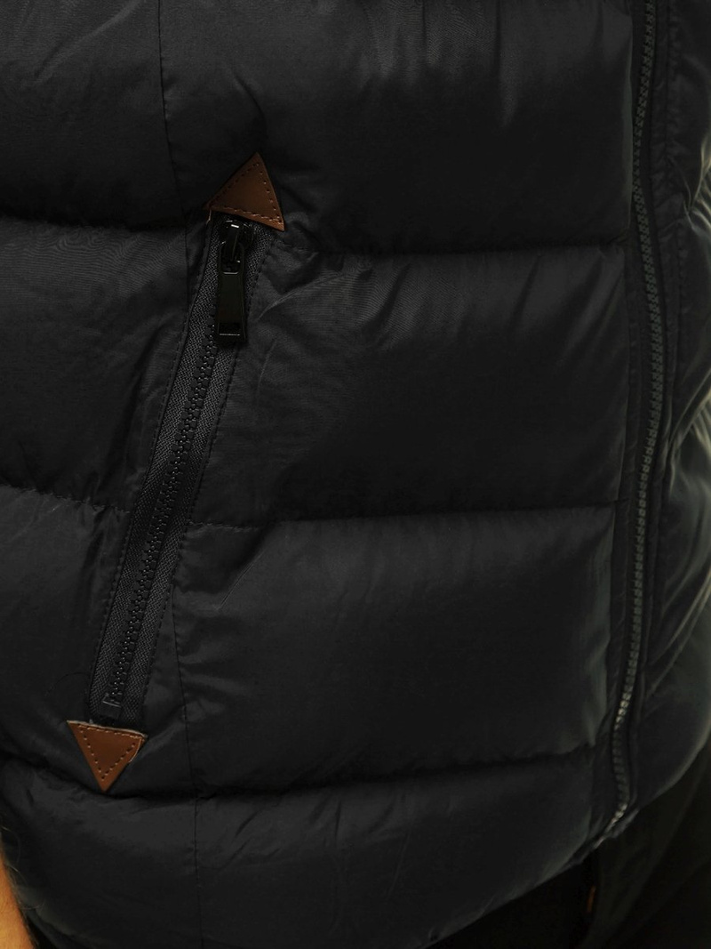 Безрукавка чоловіча Чорна OZONEE O/5382Z