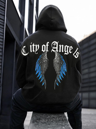 Bluza z kapturem męska czarna OZONEE JS/21B1901/3