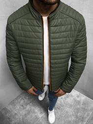 Kurtka przejściowa męska zielona OZONEE N/6885/4