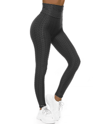 Legginsy damskie grafitowe OZONEE JS/YW88024/2