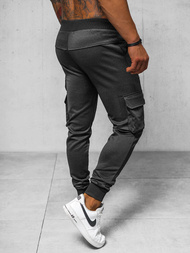 Штани Cпортивні Чоловічі Чорнi OZONEE O/MM230001