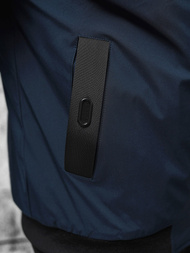 Kurtka męska bomberka granatowa OZONEE JS/84M3007/215