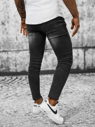 Spodnie jeansowe męskie szare OZONEE NB/MP0029GZ