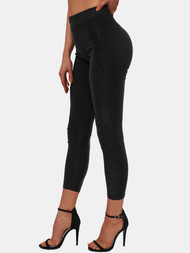 Legginsy damskie czarne OZONEE O/TS228/1