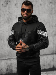 Толстовка чоловіча Чорна OZONEE O/3A77