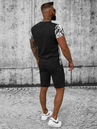 Чоловічий спортивний комплект Чорно-Жовтий OZONEE O/HM789Z